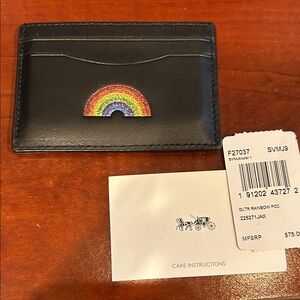 Coach card wallet
